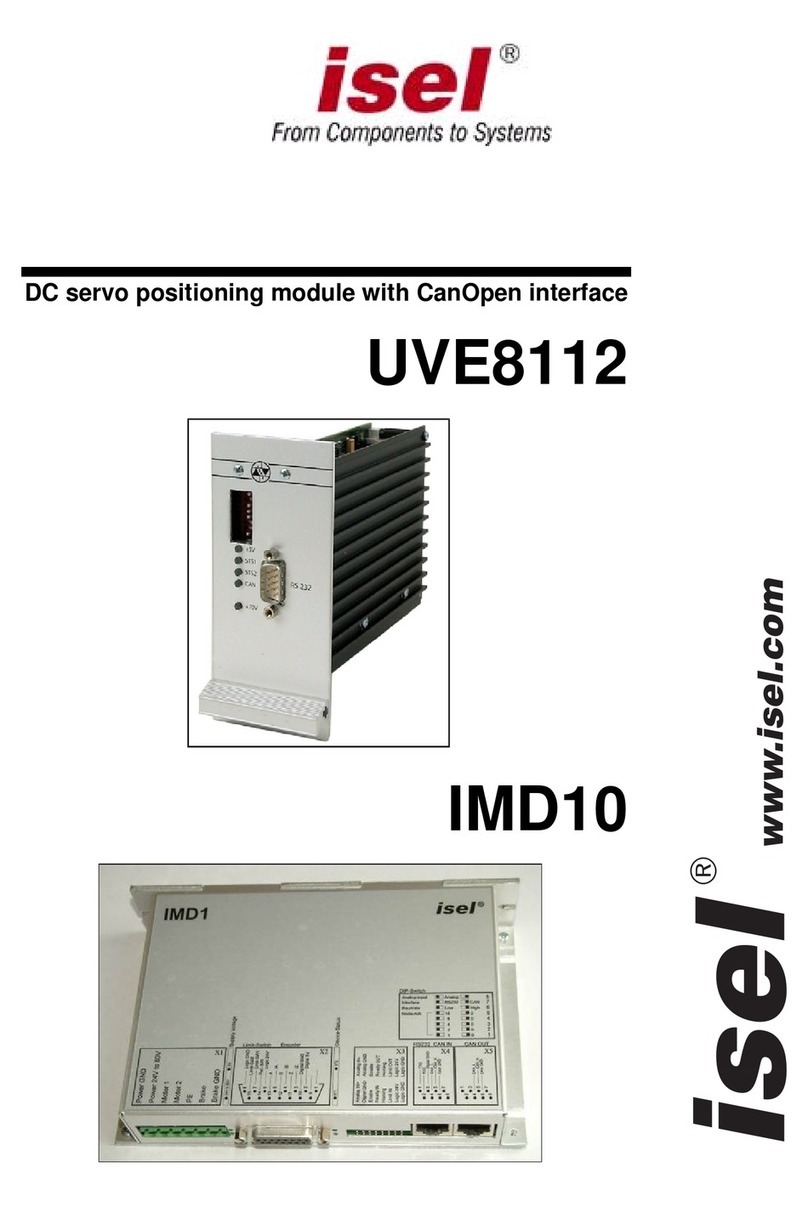 Isel IMD1 manual