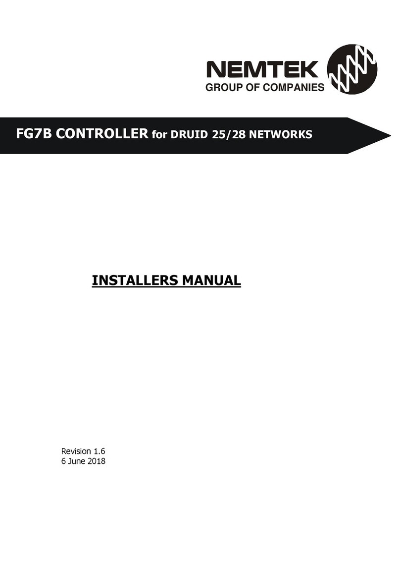 Nemtek FG7B User guide