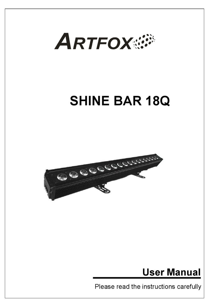 ArtFox SHINE BAR 18Q user manual