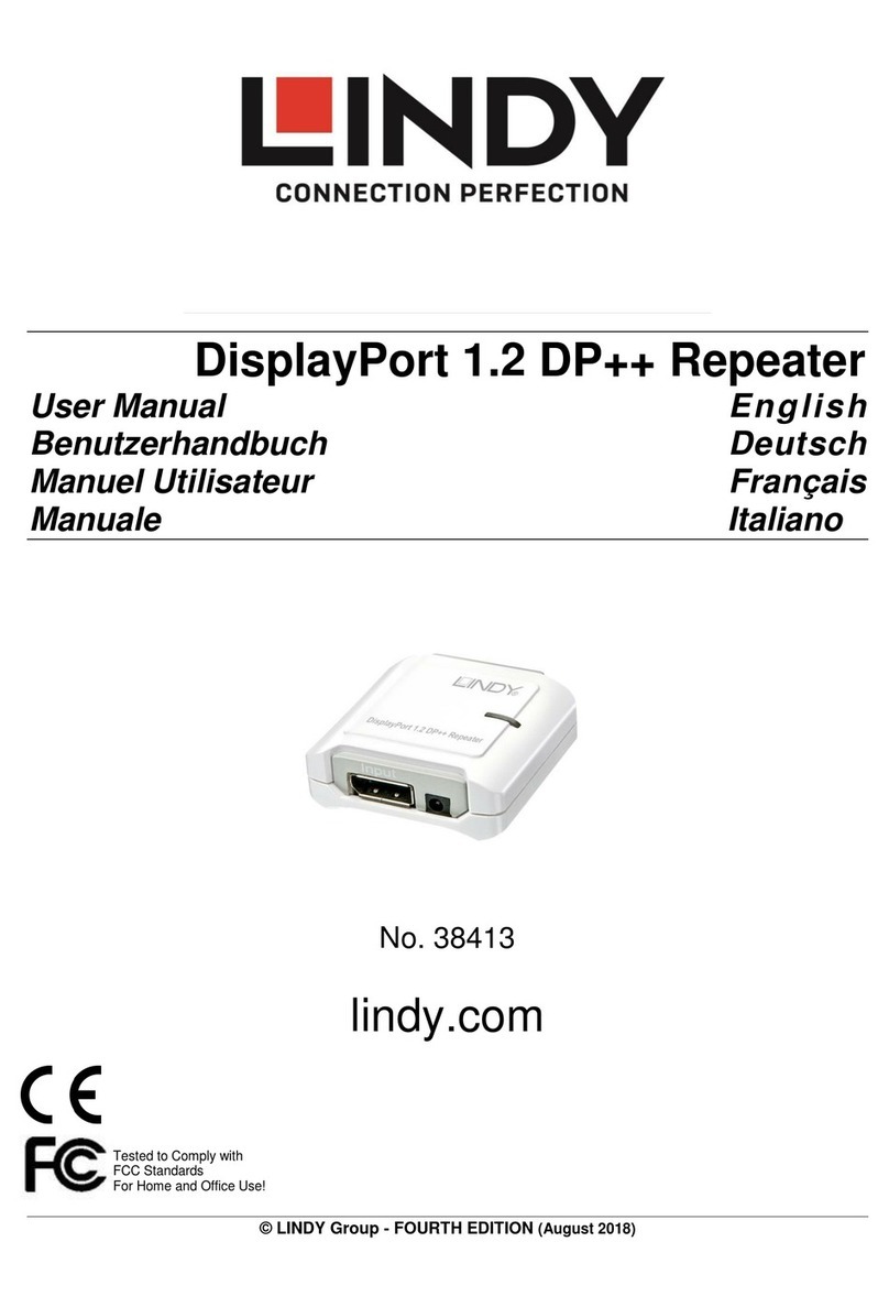 Lindy 38413 user manual