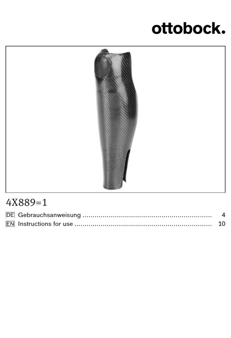 Otto Bock 4X889-1 Instructions for use