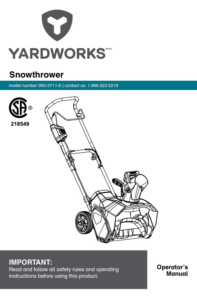 Yard Works 060-3711-6 Operator's manual