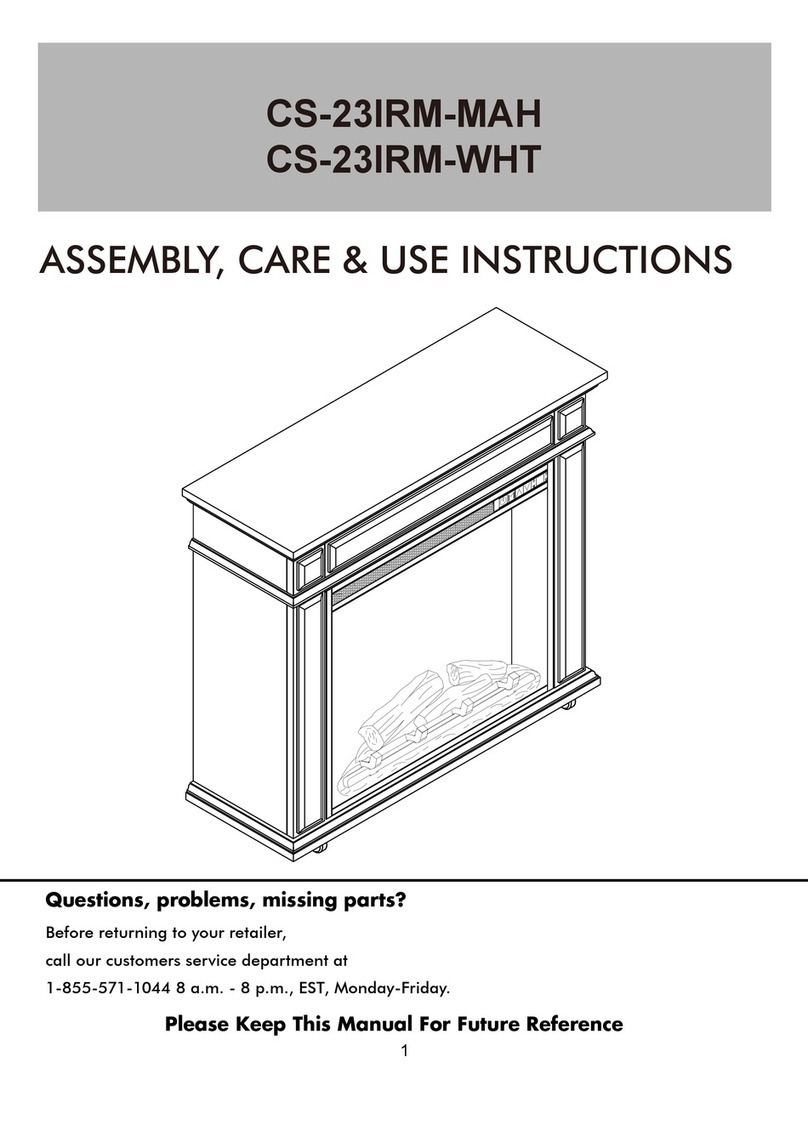 Perri CS-23IRM-MAH Assembly / care & use instructions Perri CS-23IRM-MAH Assembly / care & use instructions