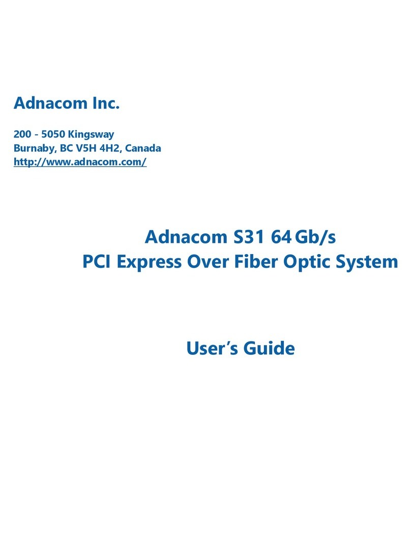 Adnacom S31 user guide