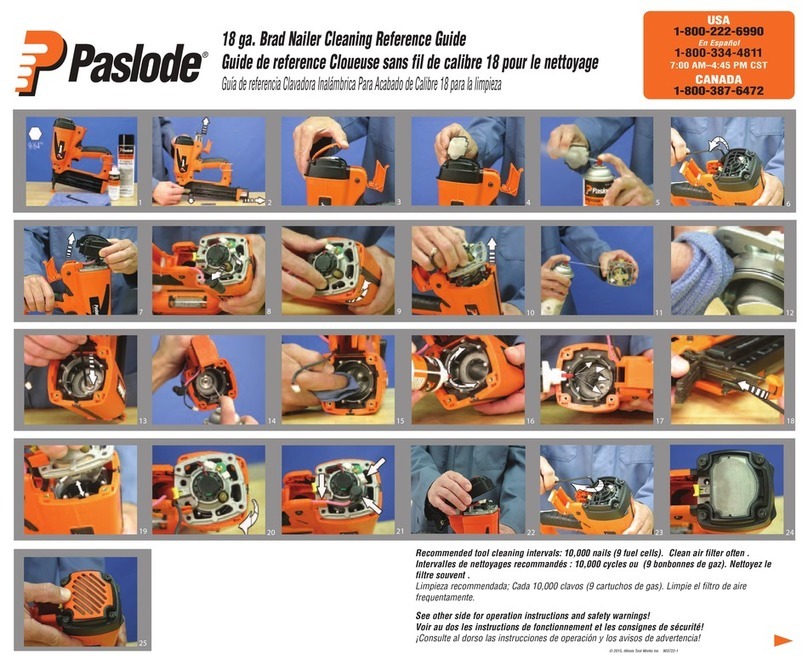 Paslode IMLi200 User manual