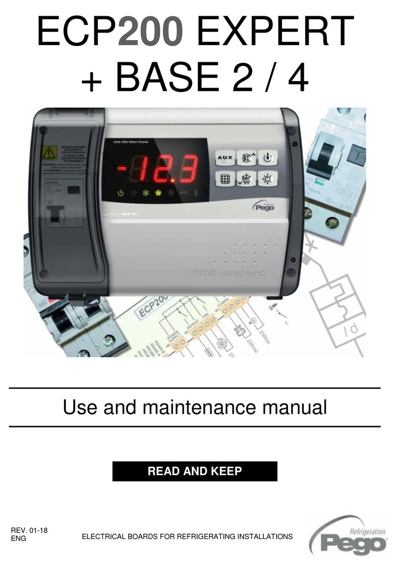 Pego ECP200 Expert d7.5 Use and maintenance manual