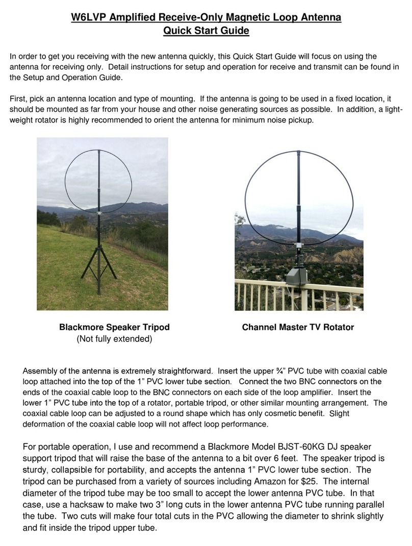 W6LVP Amplified Receive-Only Magnetic Loop Antenna quick start guide W6LVP Amplified Receive-Only Magnetic Loop Antenna quick start guide