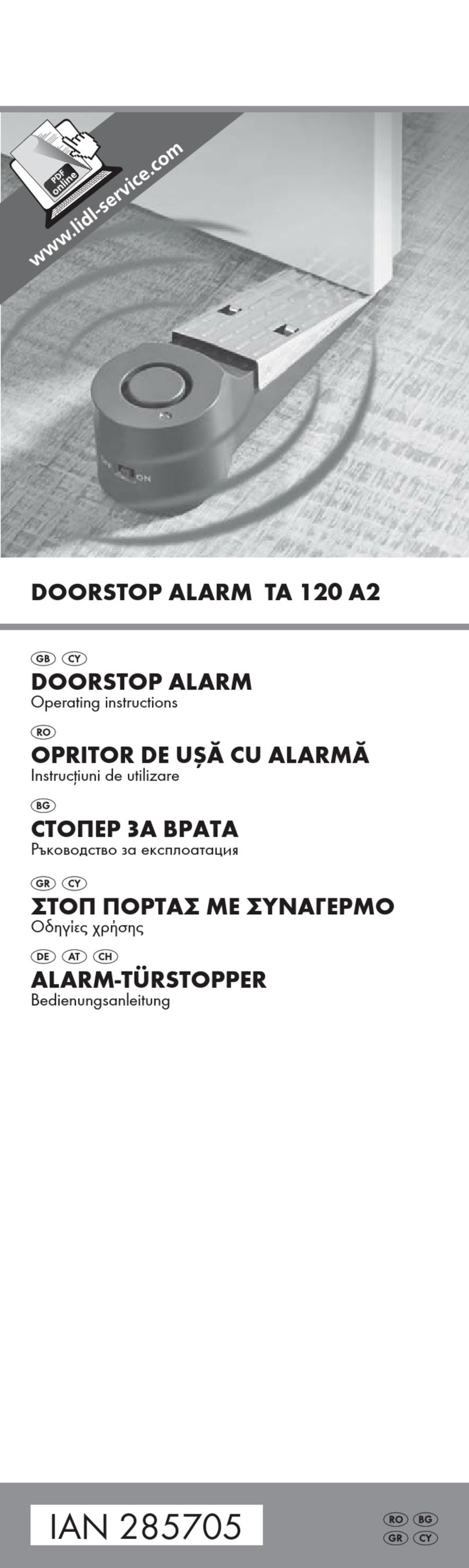Kompernass TA 120 A2 operating instructions