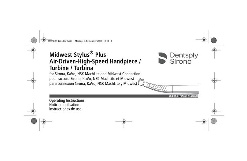 Dentsply Sirona Midwest Stylus Plus User manual