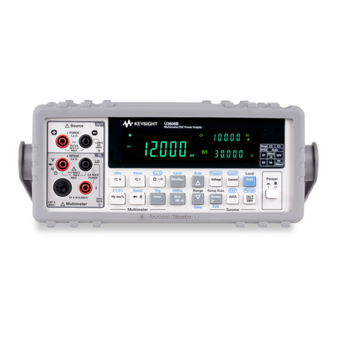 Keysight Technologies U3606B User manual