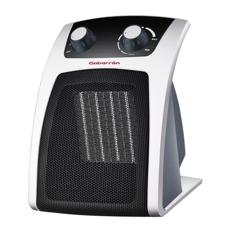 Gabarron TVC Series Installation instructions and user guide