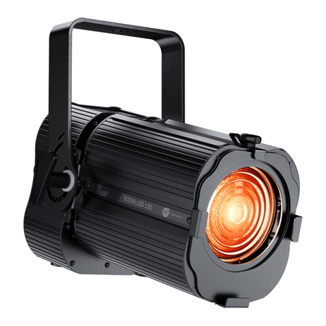 DTS SCENA LED 120 HQS user manual