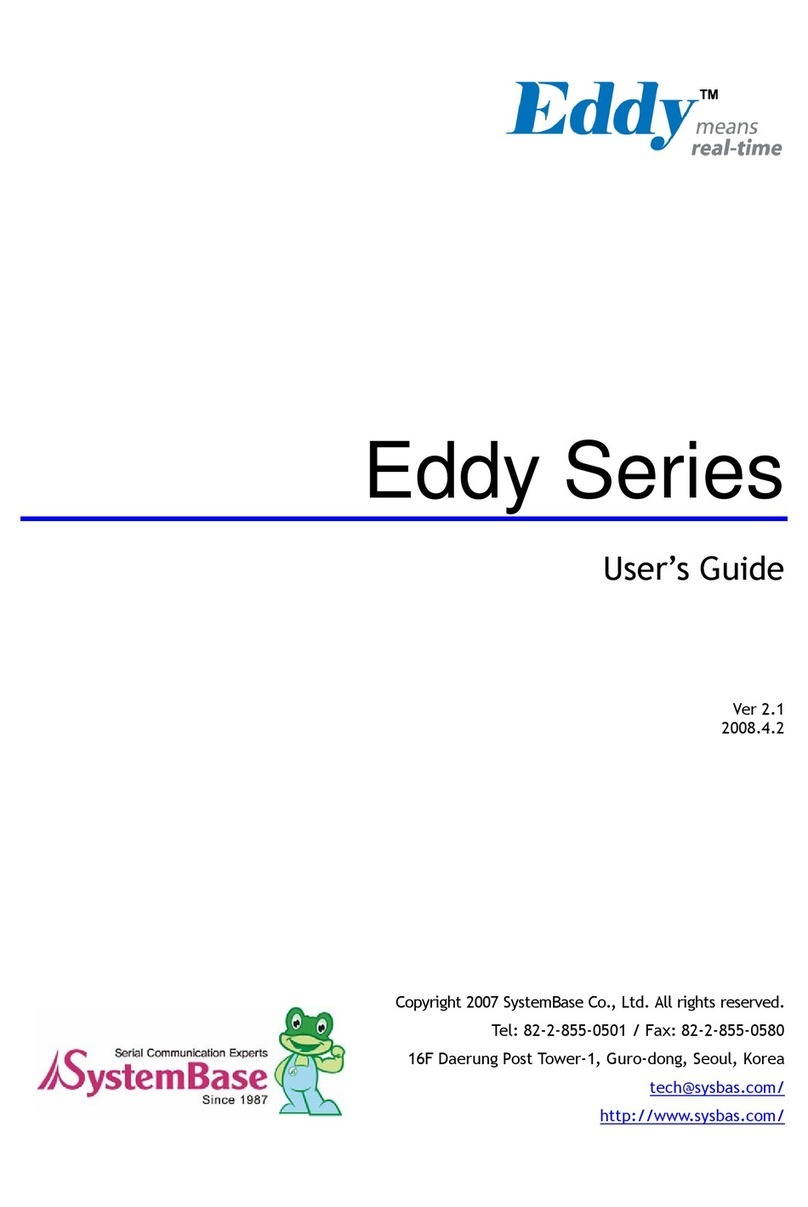 SystemBase Eddy Series user guide