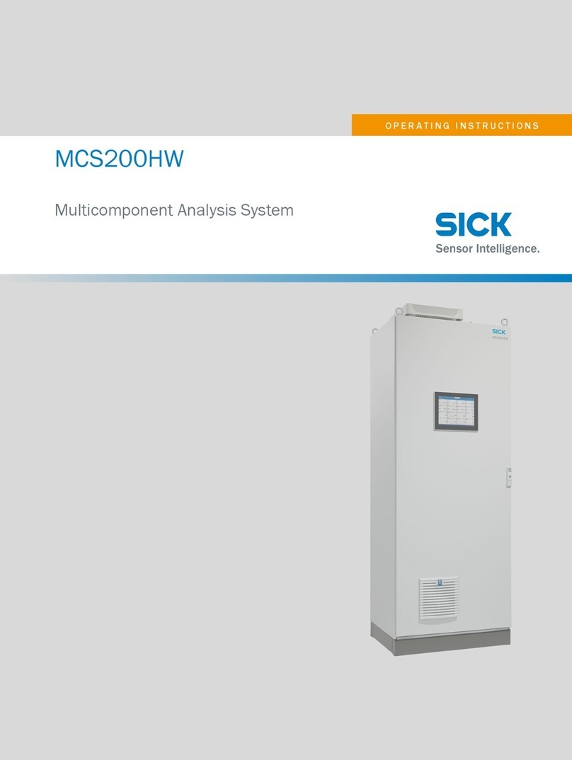 SICK MCS200HW operating instructions