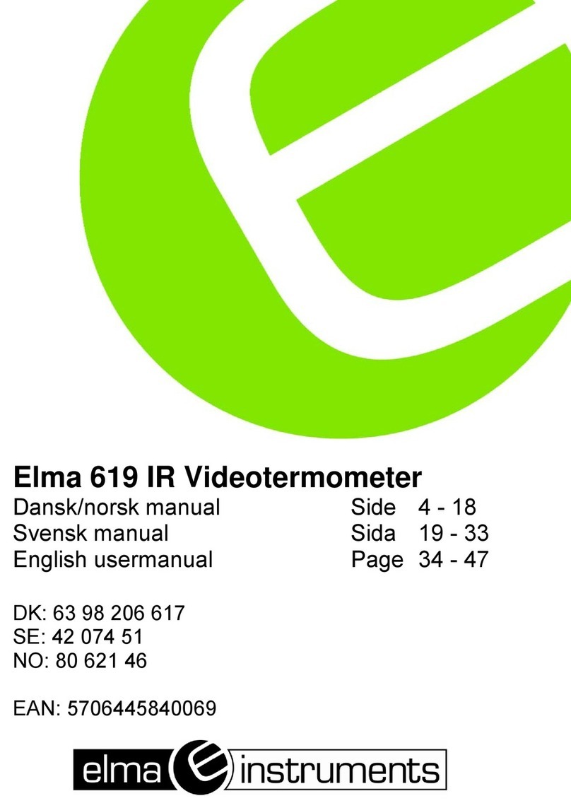 Elma Instruments 619 User manual