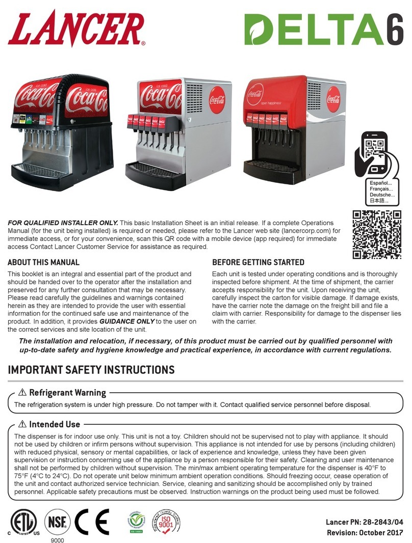 lancer DELTA6 Series install guide