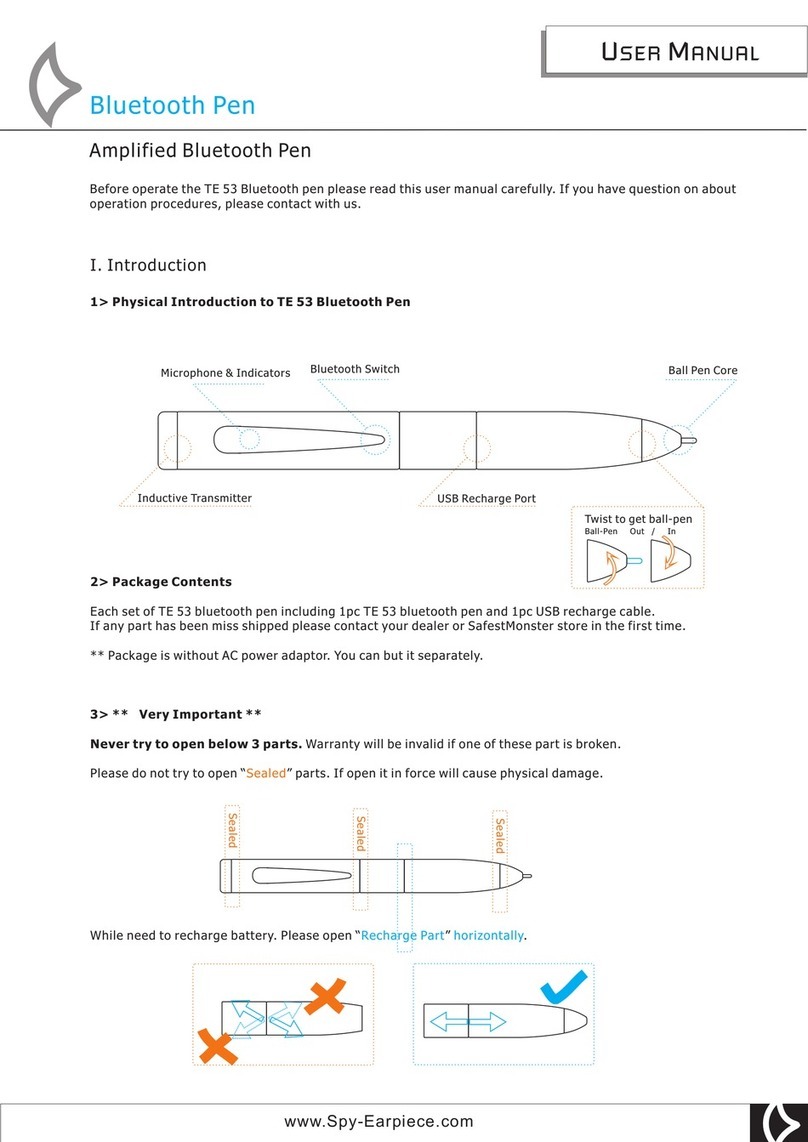 MicroEars TE 53 User manual