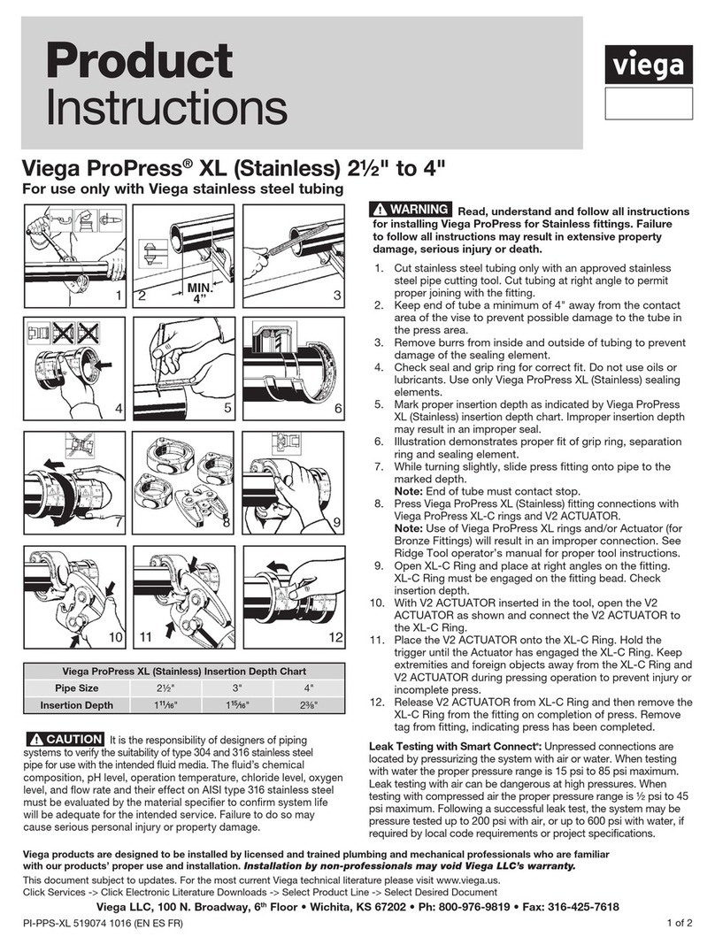 Viega ProPress XL User manual