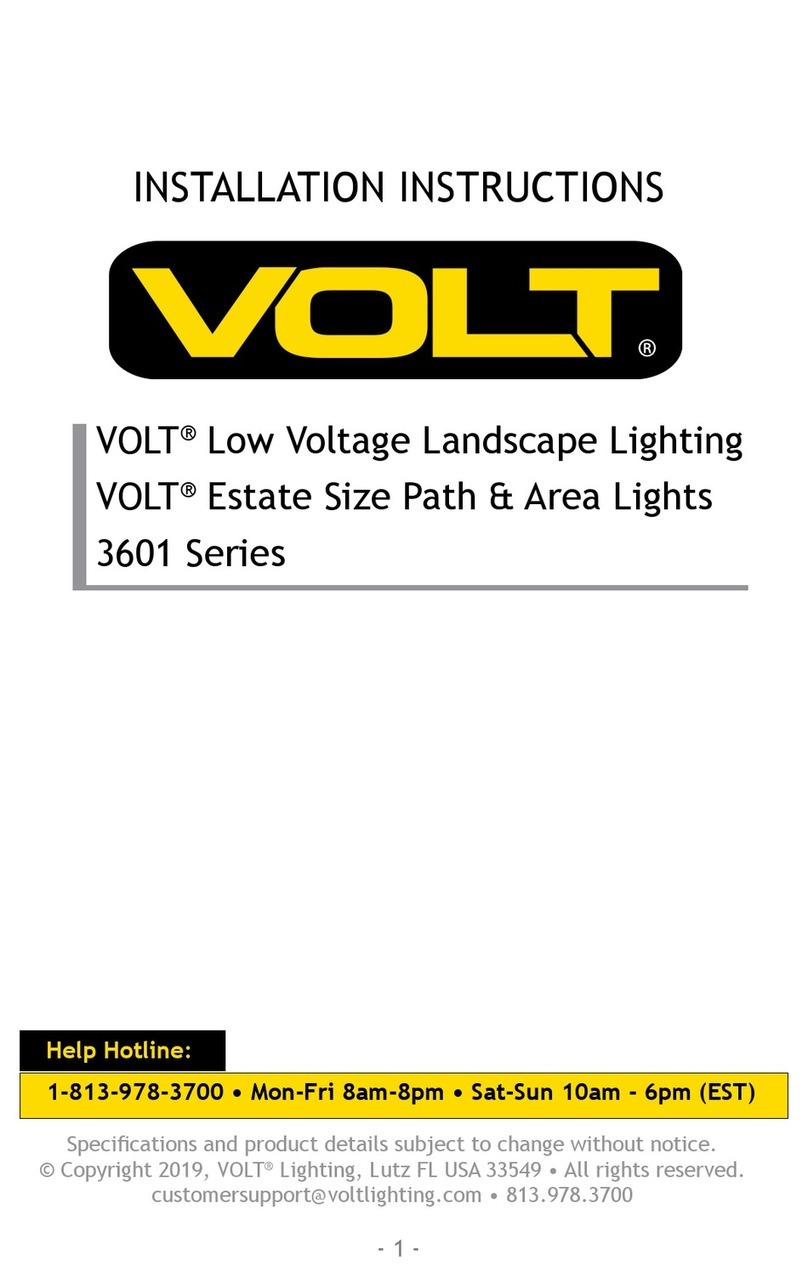 Volt 3601 Series User manual Volt 3601 Series User manual
