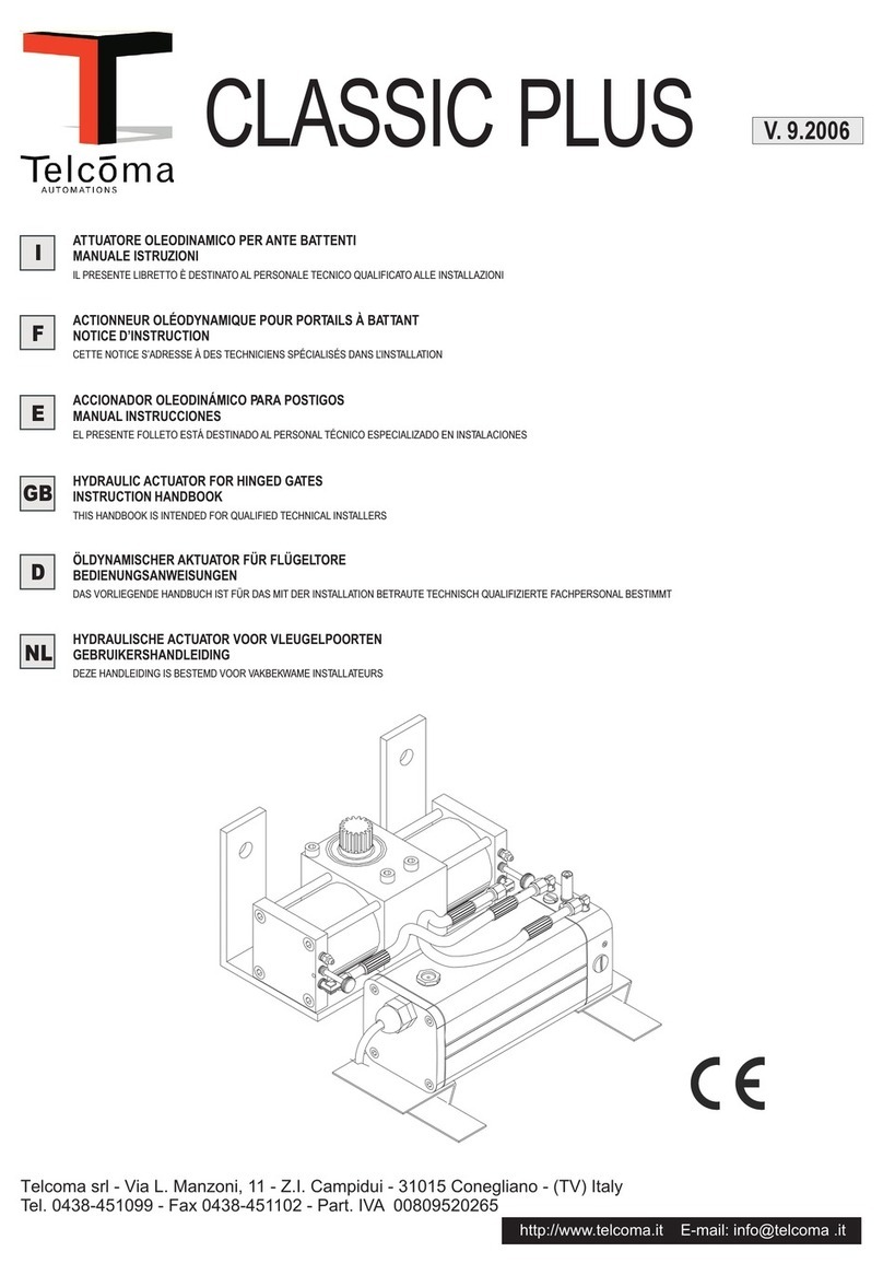 Telcoma CLASSIC PLUS Instruction handbook