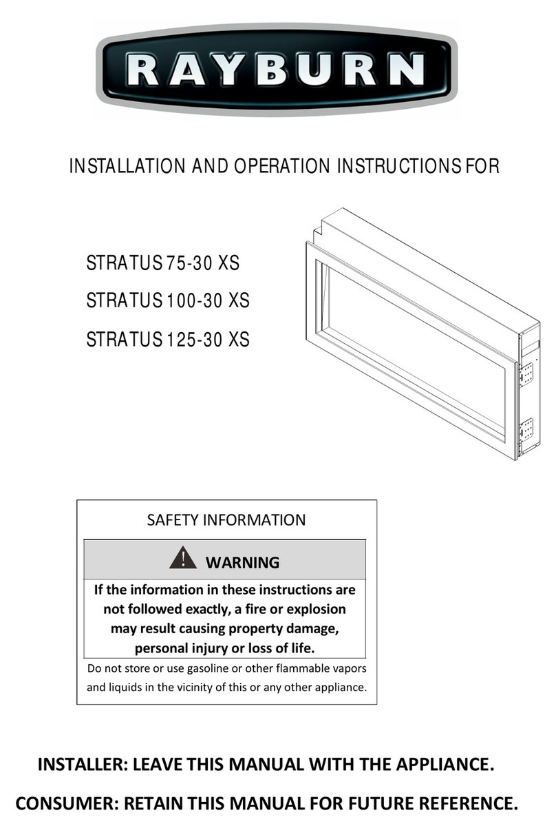 Rayburn STRATUS 75-30 XS Installation and operation instructions Rayburn STRATUS 75-30 XS Installation and operation instructions