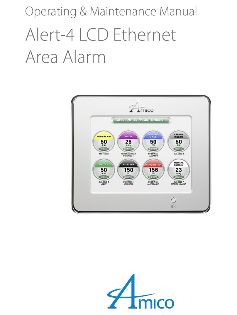 Amico Alert-4 operating & maintenance manual