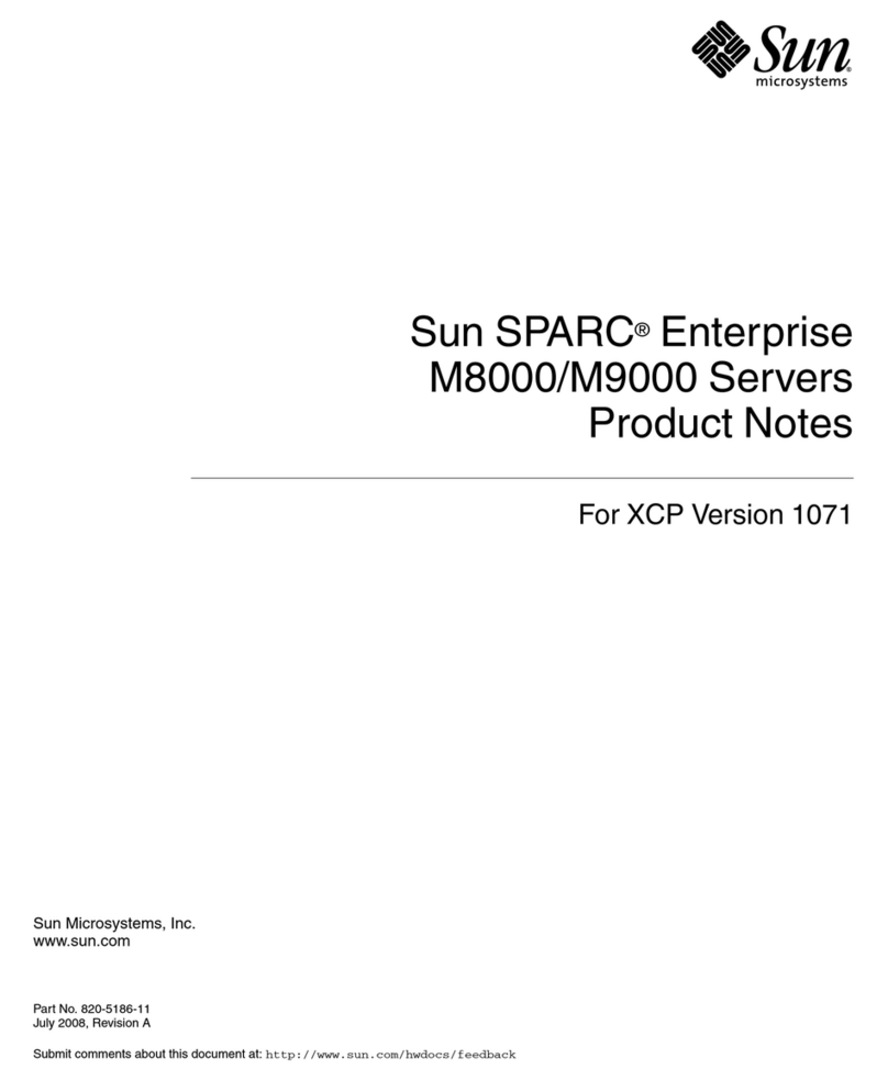 Sun Microsystems Sun SPARC Enterprise M8000 Service manual