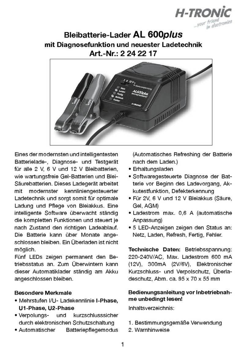 HTRONIC AL 600plus User manual