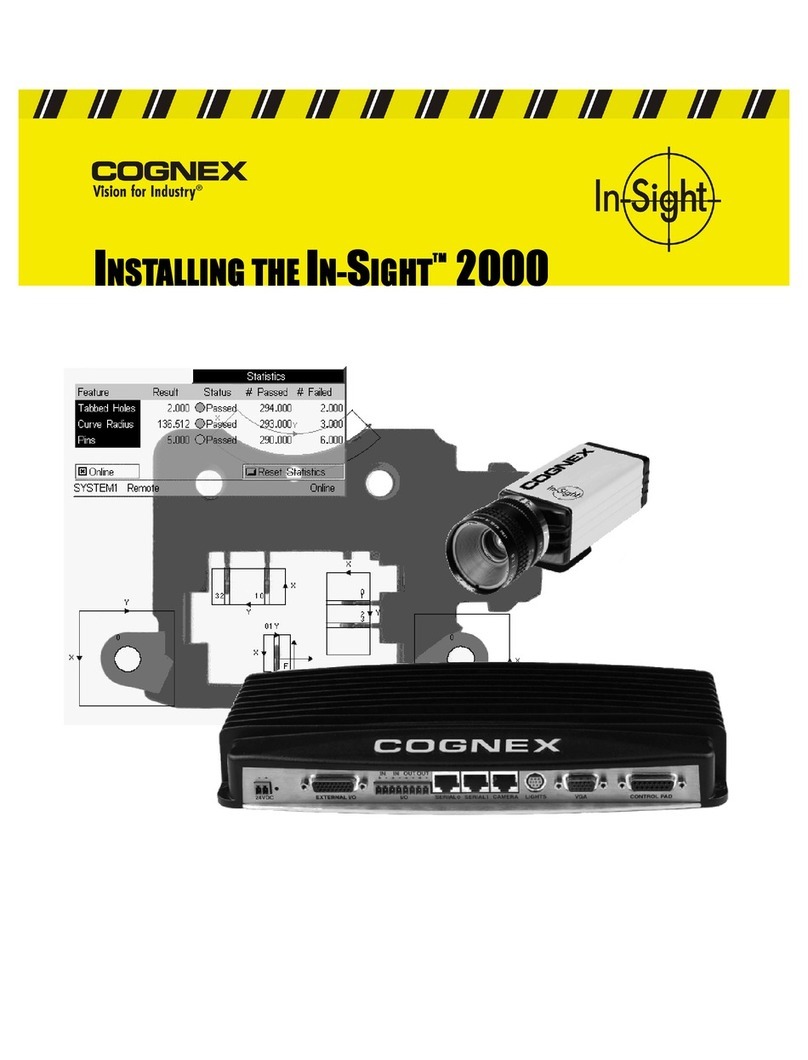 Cognex In-Sight 2000 User manual