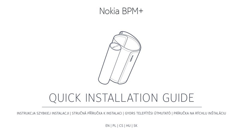 Nokia BPM+ Quick installation guide