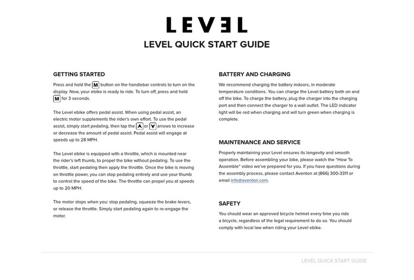 aventon Level quick start guide