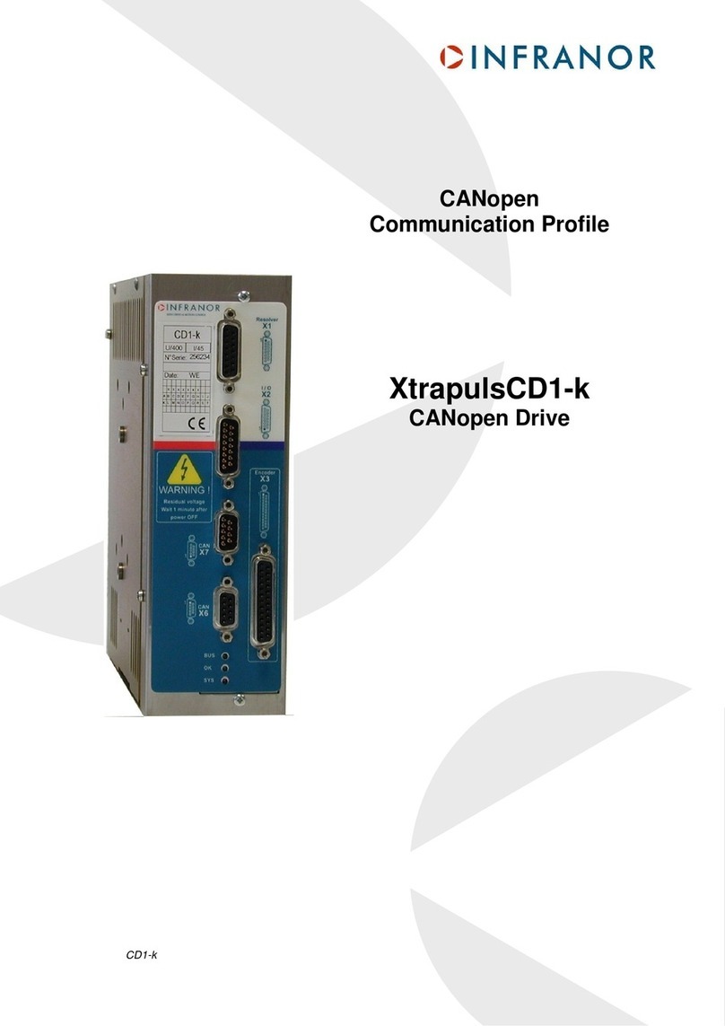 Infranor XtrapulsCD1-k manual