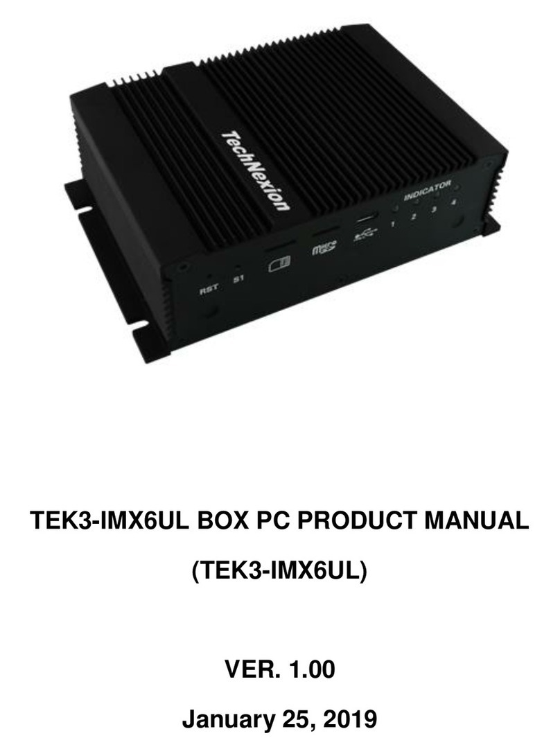 TechNexion TEK3-IMX6UL product manual