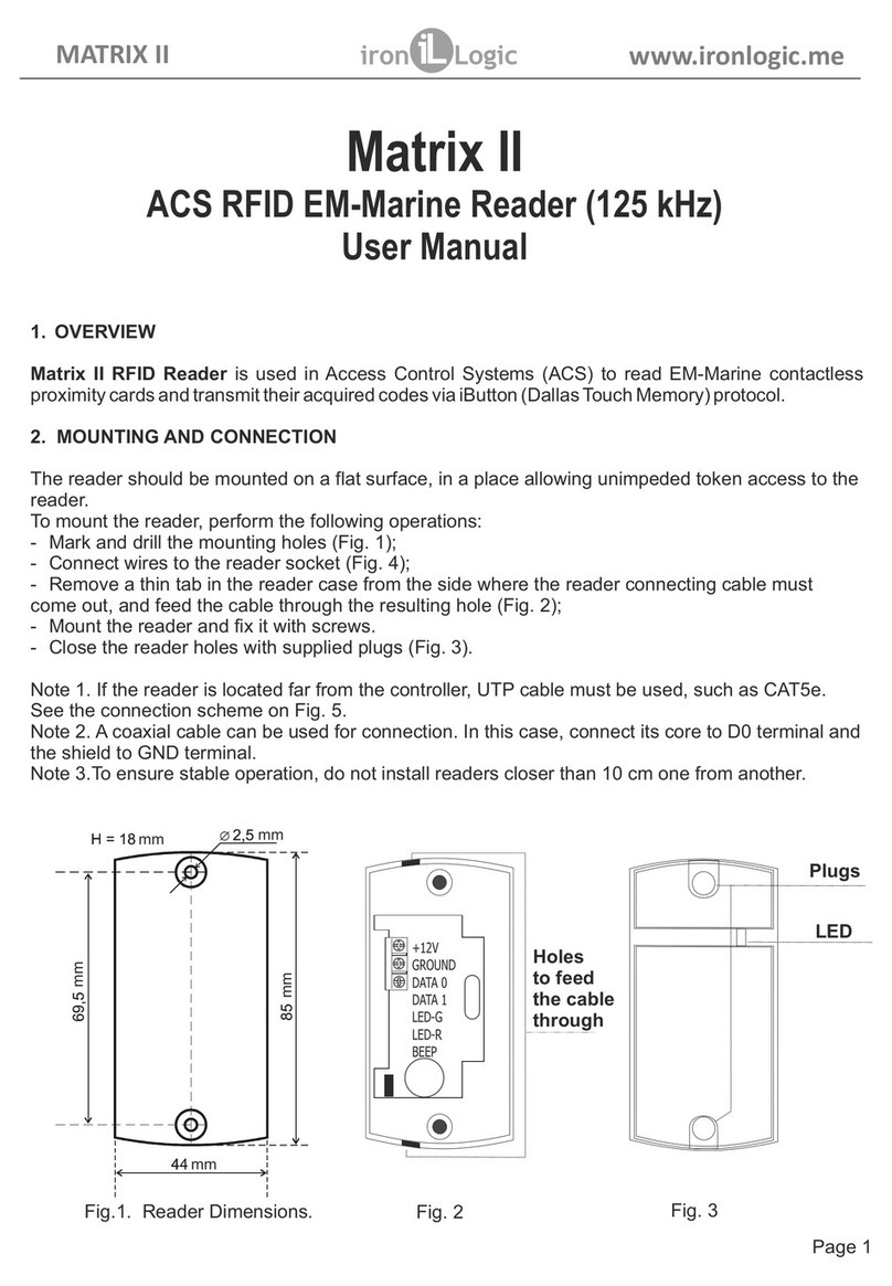 Iron logic Matrix II user manual