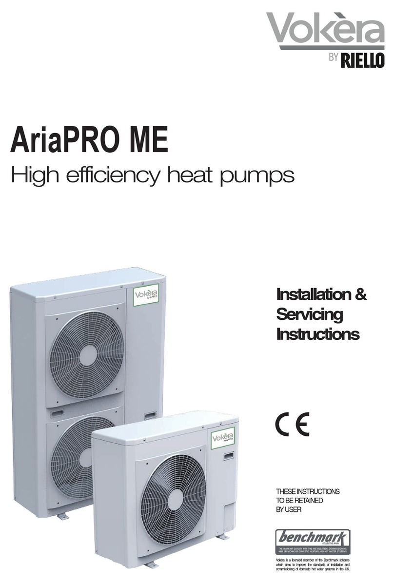 Riello Vokera AriaPRO ME Series Installation & servicing instructions