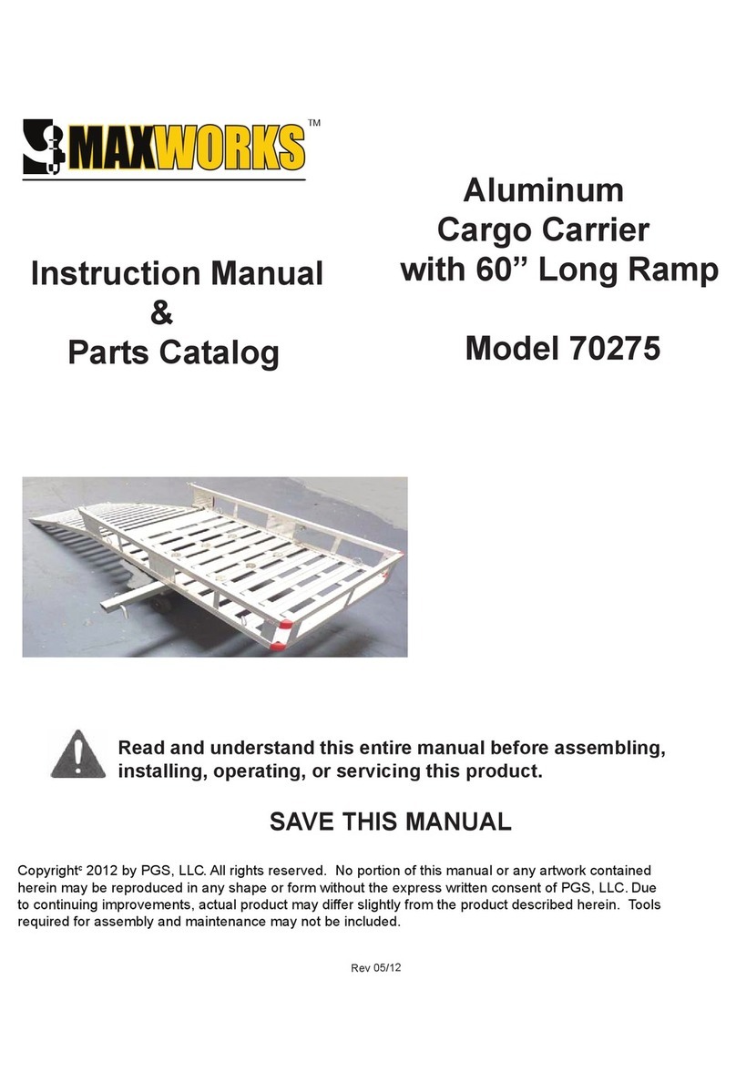 MAXWORKS 70275 Instruction manual & parts catalogue