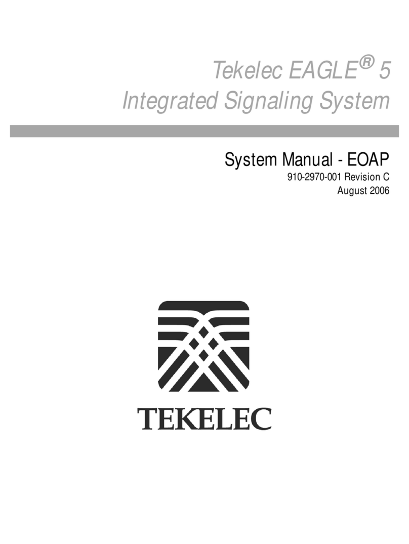Tekelec EAGLE 5 System manual