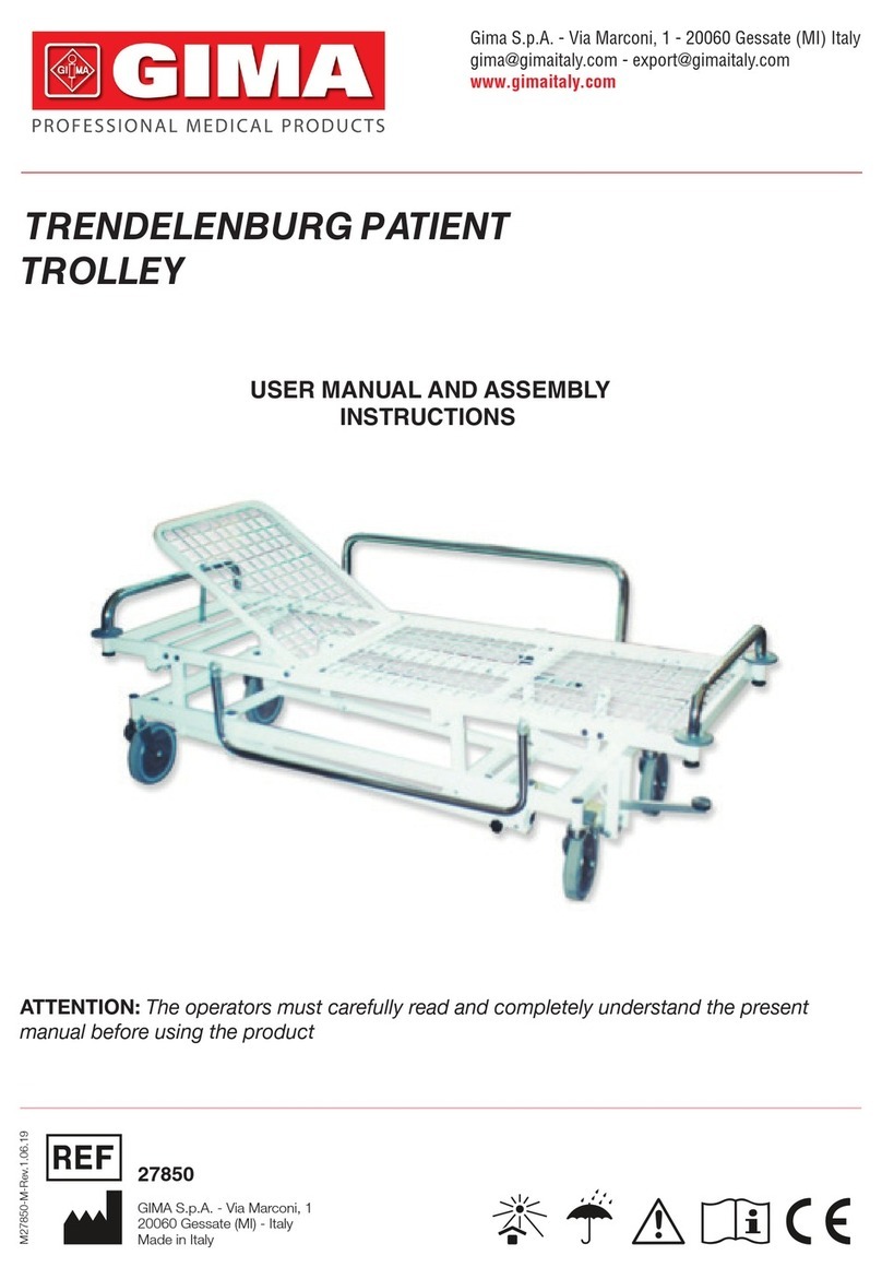 Gima 27850 User manual and assembly instructions