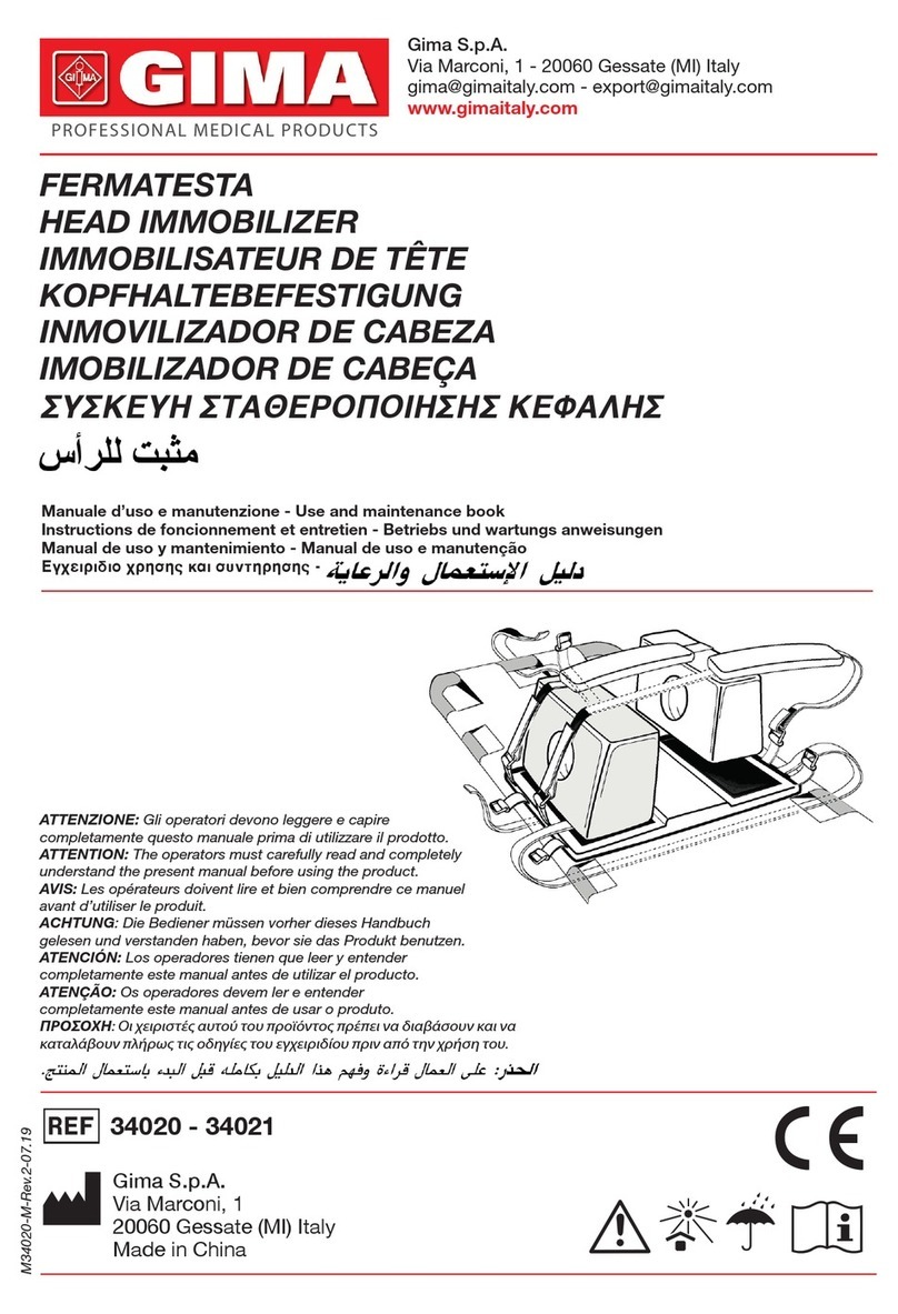 Gima 34020 Use and maintenance book