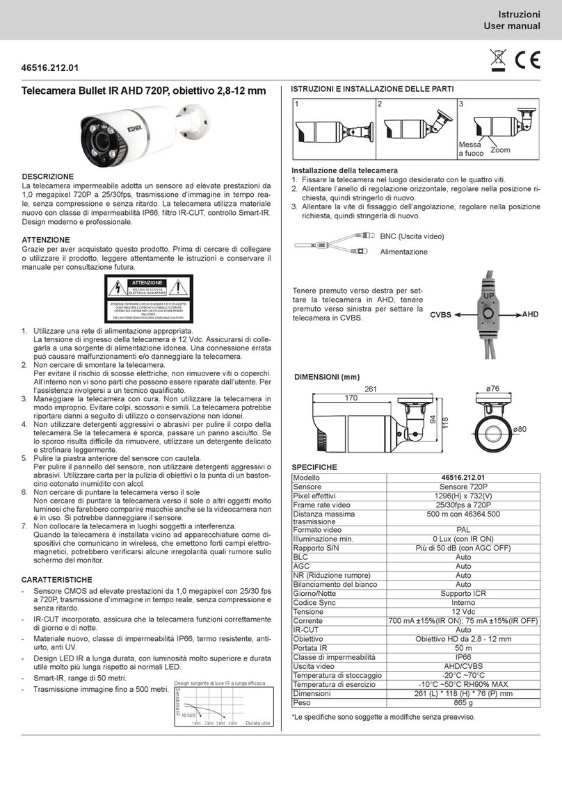Elvox 46516.212.01 User manual