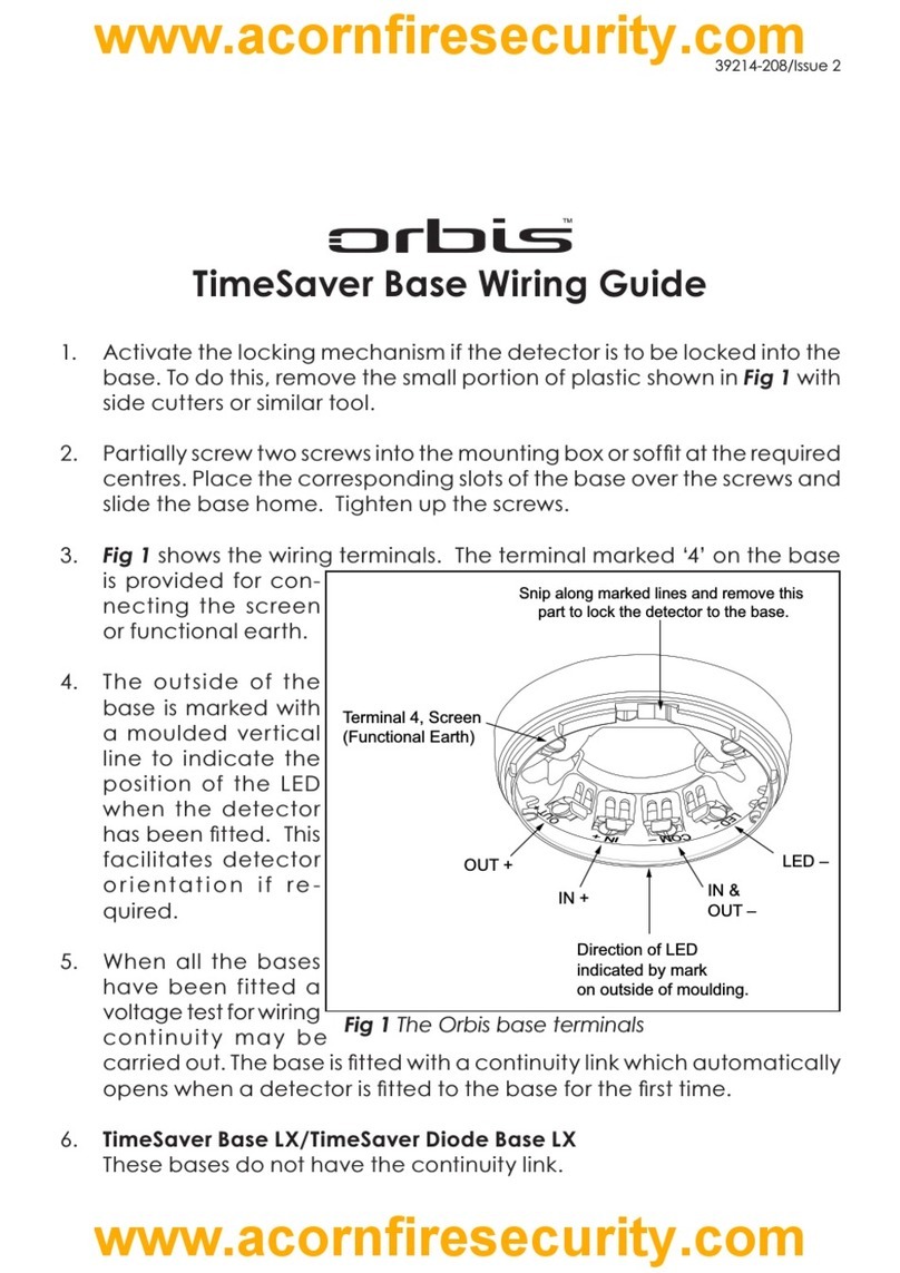 Orbis TimeSaver Base Series Wiring guide