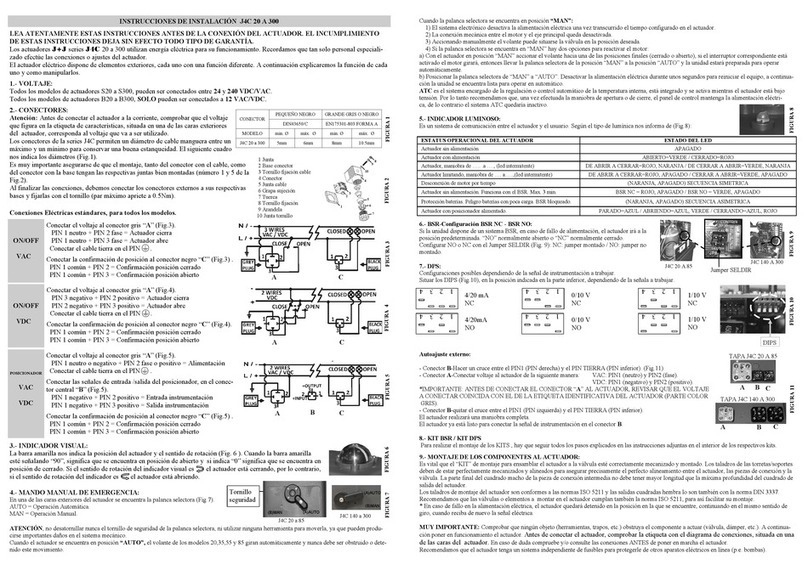 J+J J4C Series installation instructions