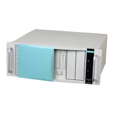 Siemens SIMATIC PC RI25 User manual