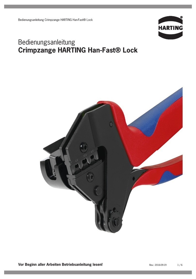 HARTING Han-Fast Lock Series owner's manual
