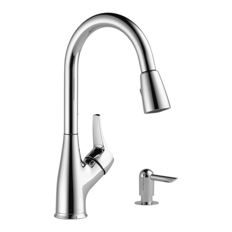 Peerless Faucet P88121LF-SD-W Series User manual