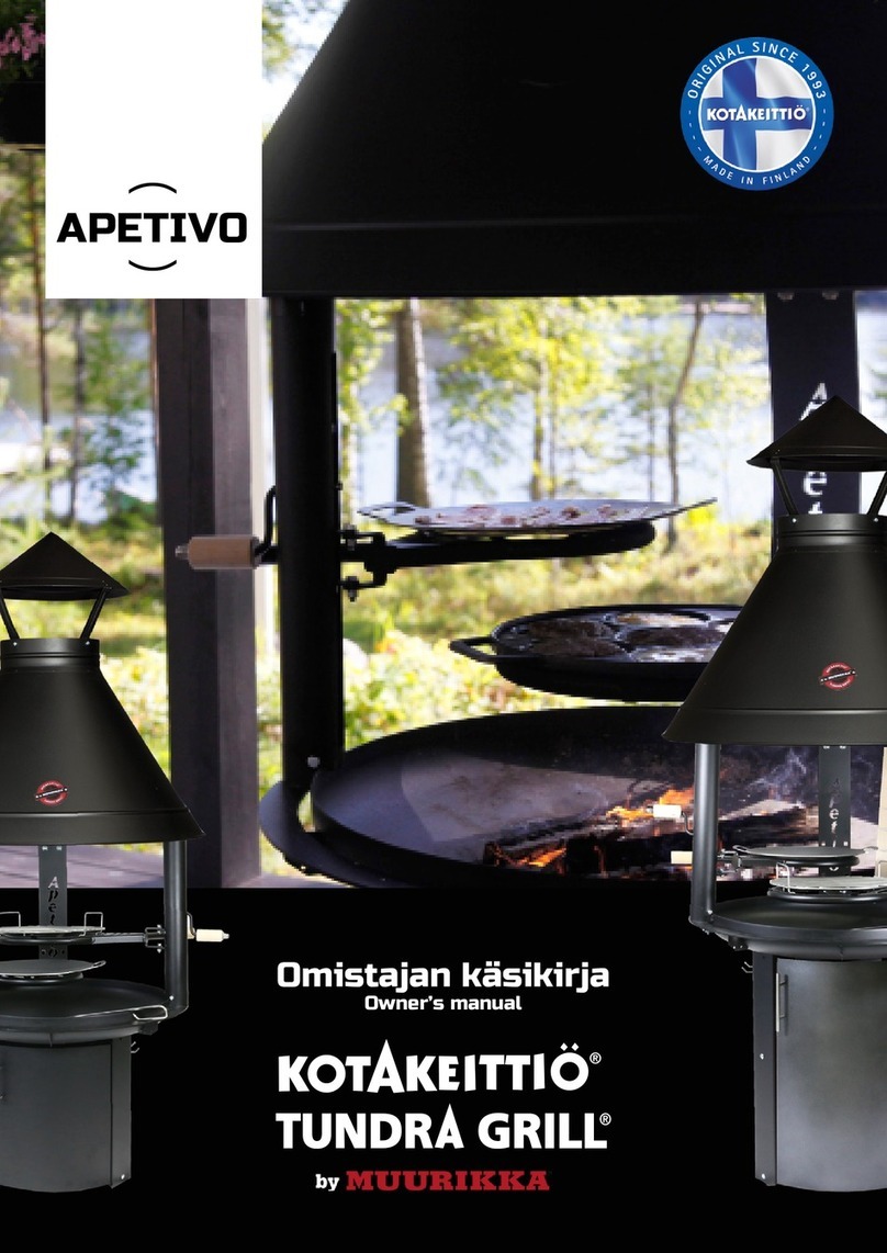 MUURIKKA KOTAKEITTIO APETIVO owner's manual