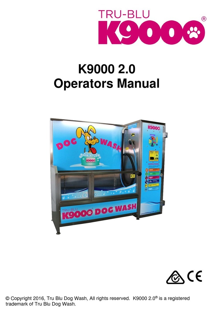 TRU-BLU K9000 2.0 Operator's manual