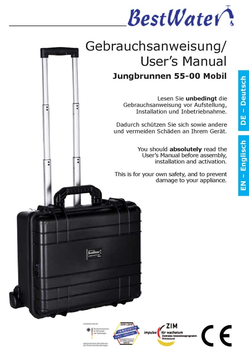 BestWater Jungbrunnen 55-00 Mobil user manual