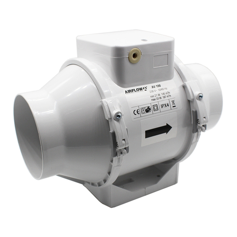 Airflow AV 100 User manual