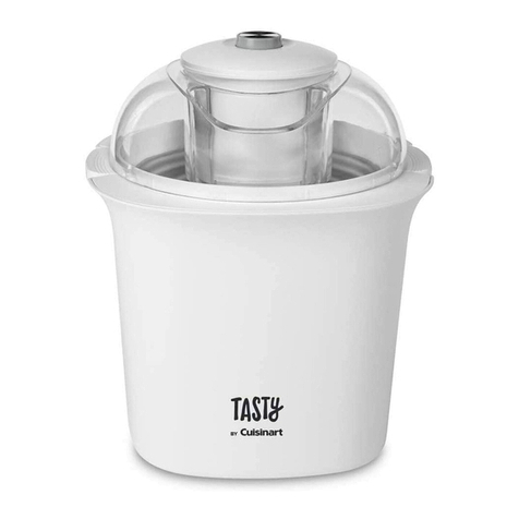 Cuisinart Tasty ICM100T User manual